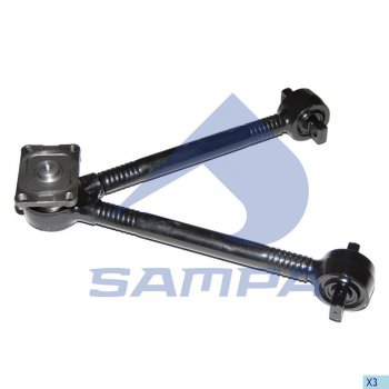 17 099 р. Тяга реактивная MAN V-образная (L=627x130x23мм) SAMPA SAMPA 095.233  с доставкой в г. Кемерово. Увеличить фотографию 1