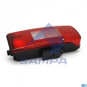3 069 р. Фонарь задний VOLVO FH,FM правый SAMPA SAMPA 034.408  с доставкой в г. Кемерово. Увеличить фотографию 1