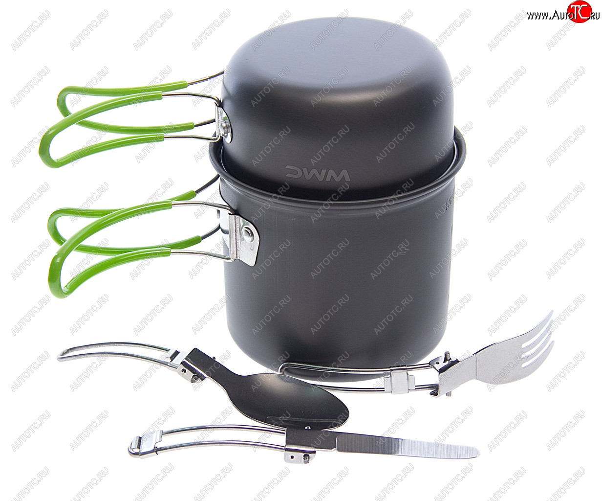 1 499 р. Набор посуды алюминиевой для кемпинга WMC TOOLS WMC TOOLS wmc-trc-039  с доставкой в г. Кемерово