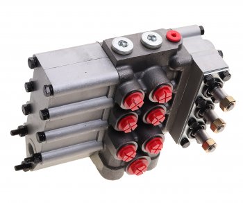 16 599 р. Гидрораспределитель Р80 3-х выводной МТЗ с гидрозатвором MEGAPOWER MEGAPOWER 460-13-009  с доставкой в г. Кемерово. Увеличить фотографию 3