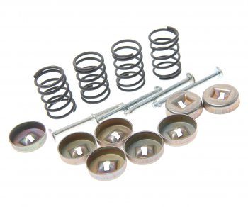 132 р. Ремкомплект УАЗ для крепления колодок тормозных (солдатик) (4шт.) METALPART METALPART mp-n-001 METALPART mp-n-001  с доставкой в г. Кемерово. Увеличить фотографию 1