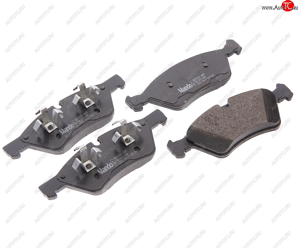 2 299 р. Колодки тормозные MERCEDES W164 (ML),X164 (GL),W211,W251 (04-) передние (4шт.) MANDO MANDO mbf015224 MANDO mbf015224  с доставкой в г. Кемерово