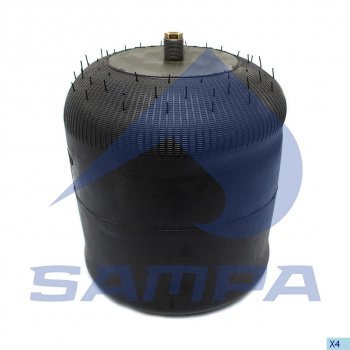 5 899 р. Пневморессора MERCEDES ROR (металлический стакан) SAMPA SAMPA sp554737-k21  с доставкой в г. Кемерово. Увеличить фотографию 1