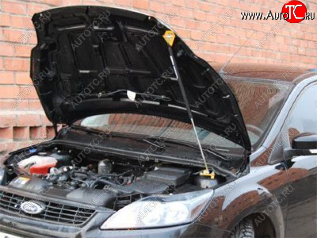 2 449 р. Упор капота Ford Focus II (2008-2011) ТехноМастер ТехноМастер 8231.6700.04  с доставкой в г. Кемерово