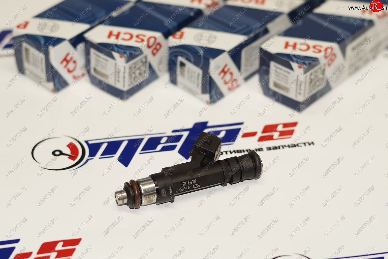 8 749 р. Форсунки топливные 192cc Bosch 0 280 158 107 (4 шт. оригинал) Волга BOSCH 280158107  с доставкой в г. Кемерово