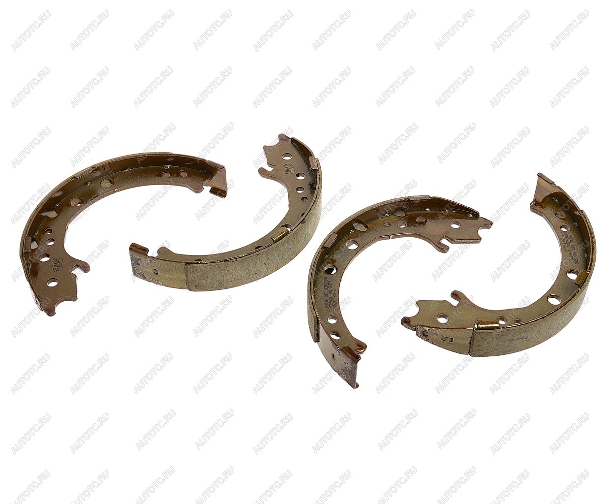 3 899 р. Колодки тормозные задние барабанные (4шт.) NIBK Honda CR-V RE1,RE2,RE3,RE4,RE5,RE7 дорестайлинг (2007-2010)  с доставкой в г. Кемерово