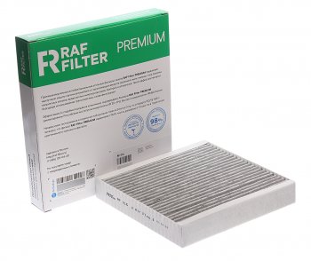 1 099 р. Фильтр воздушный салона GEELY Atlas (16-) угольный антиаллергенный RAF FILTER RAF FILTER rf016  с доставкой в г. Кемерово. Увеличить фотографию 1