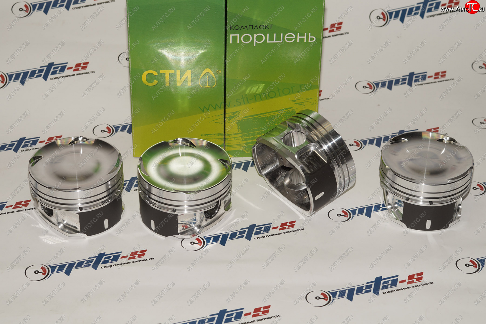 22 399 р. Поршни СТИ 320.23.1 (NISSAN, SR20DET, 86.5 палец 2264 под кольца 1,51,53,0, Е=8,5) СТИ 320.23.1  с доставкой в г. Кемерово