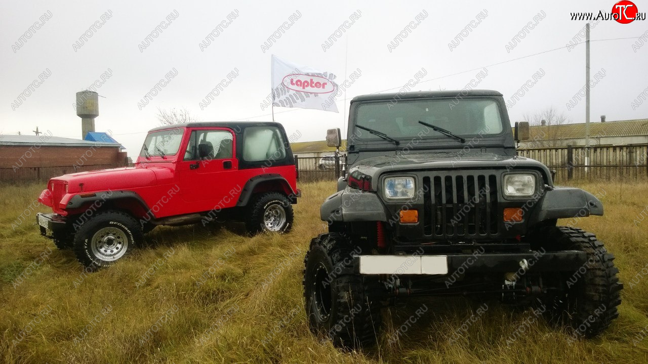 18 999 р. Расширители арок Jeep Wrangler LAPTER (YJ) LAPTER jr  с доставкой в г. Кемерово