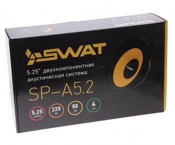 2 899 р. Колонки компонентные 5 (13см) 50ВТ SWAT SWAT sp-a5.2  с доставкой в г. Кемерово. Увеличить фотографию 3