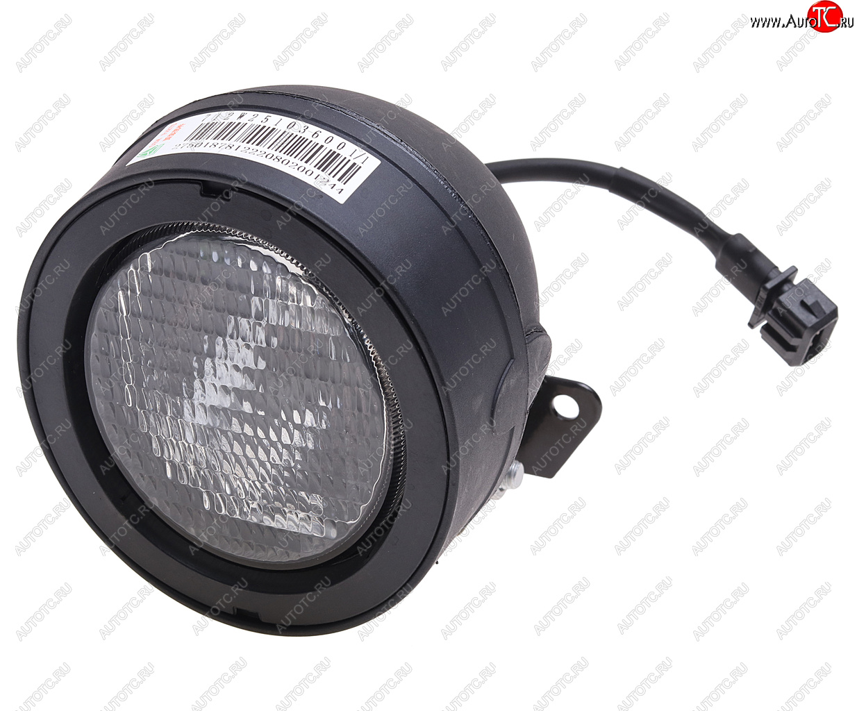 1 459 р. Фара рабочего света SITRAK HOWO (круглая) OE SITRAK 712w25103-6001  с доставкой в г. Кемерово