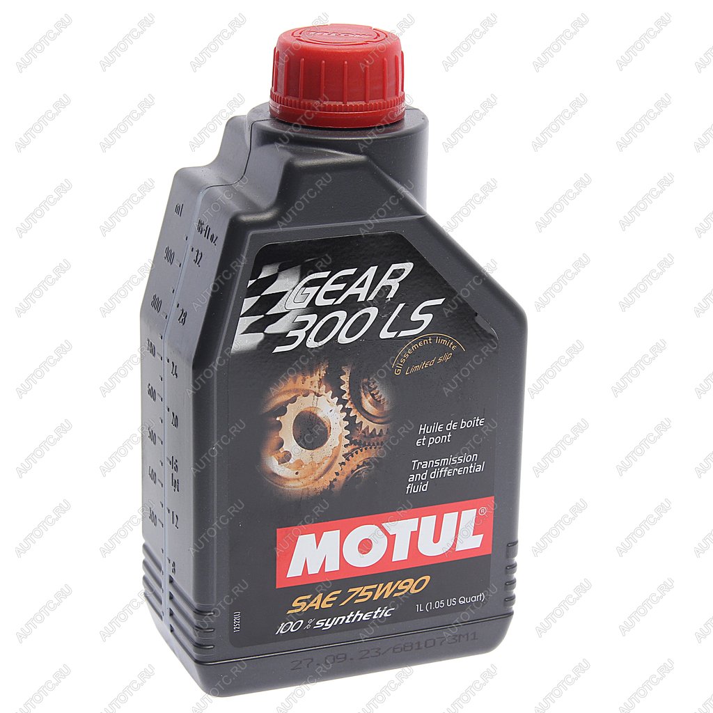 3 269 р. Масло трансмиссионное GEAR 300 LS 75W90 синт.1л MOTUL MOTUL 105778  с доставкой в г. Кемерово
