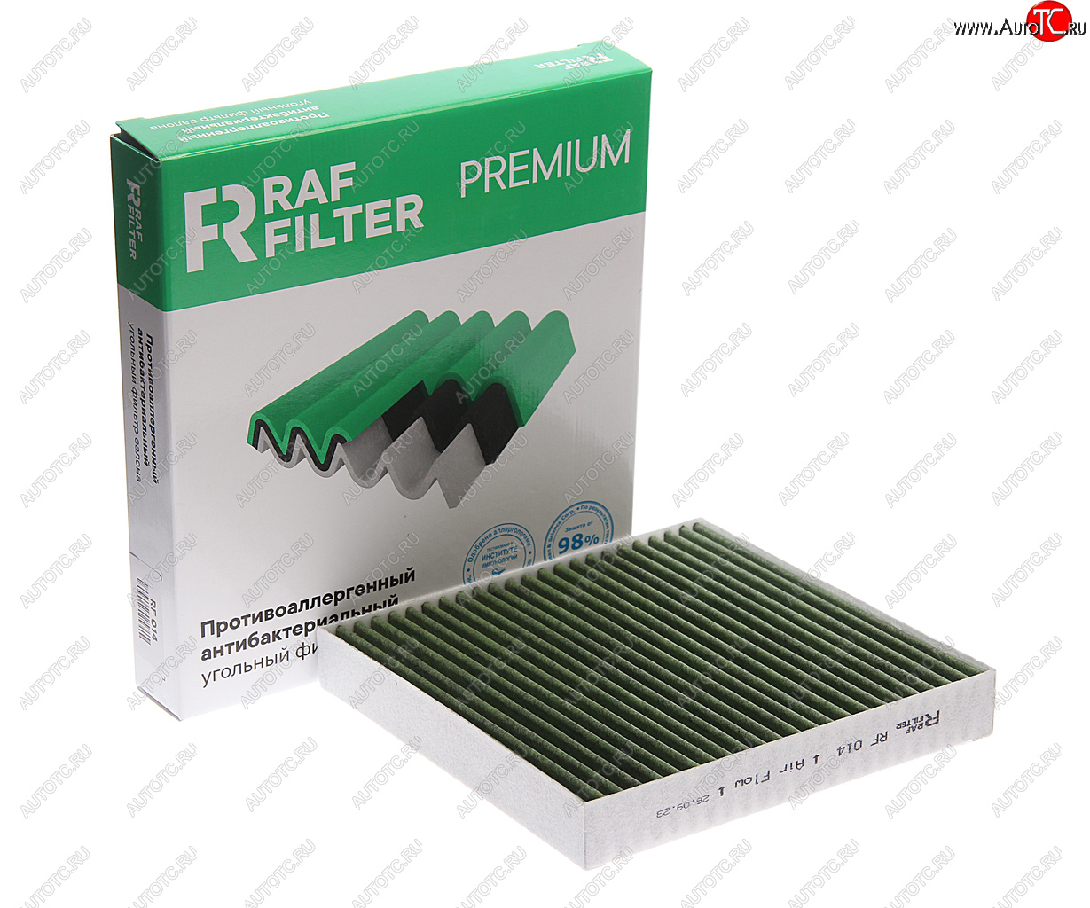 1 239 р. Фильтр воздушный салона GEELY Coolray (20-) угольный антиаллергенный RAF FILTER RAF FILTER rf014  с доставкой в г. Кемерово