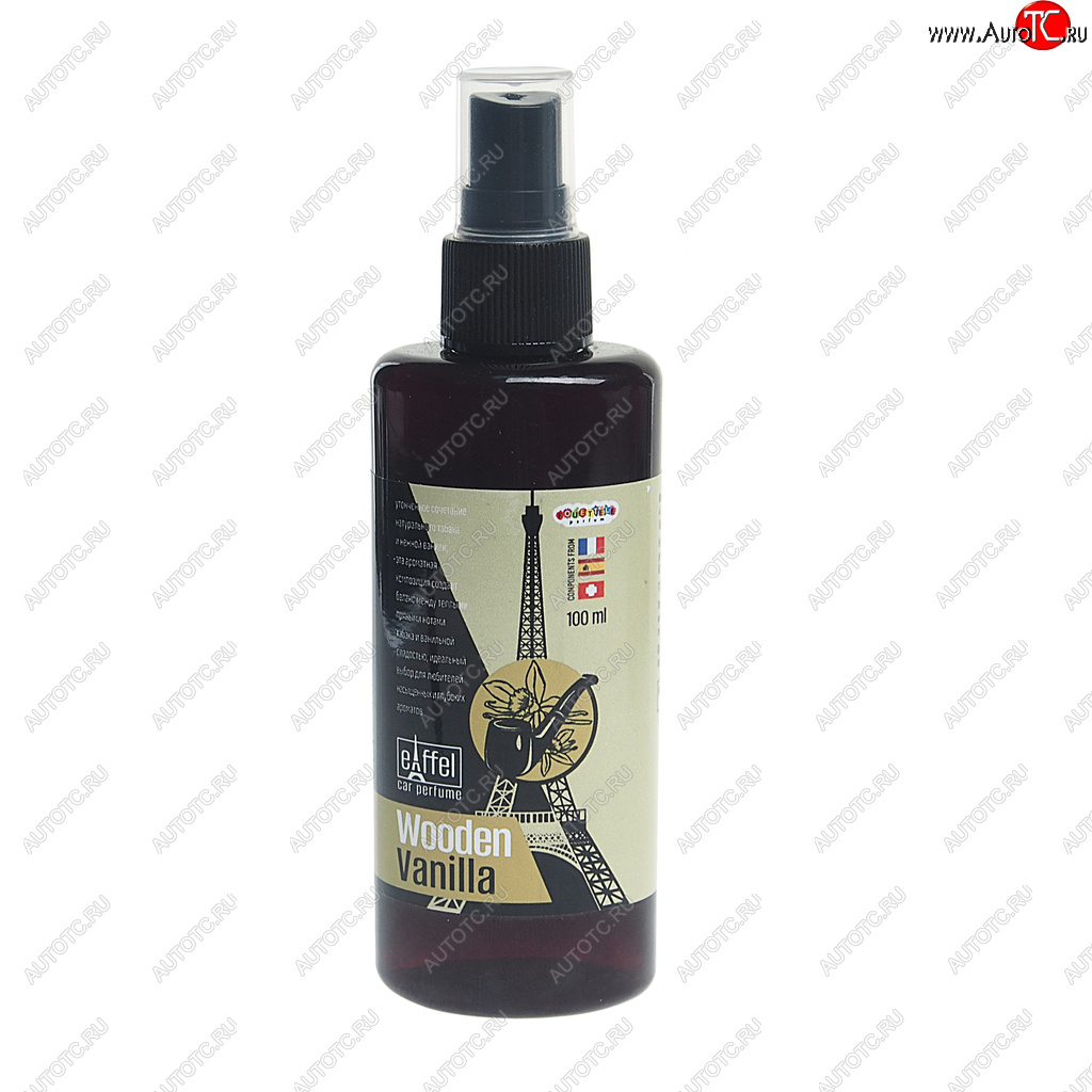 126 р. Ароматизатор спрей (wooden vanilla) 100мл Eiffel Tobacco FOUETTE FOUETTE ef-09  с доставкой в г. Кемерово