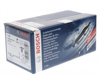 1 879 р. Колодки тормозные передние (4шт.) BOSCH Fiat Grande Punto (2005-2012)  с доставкой в г. Кемерово. Увеличить фотографию 2
