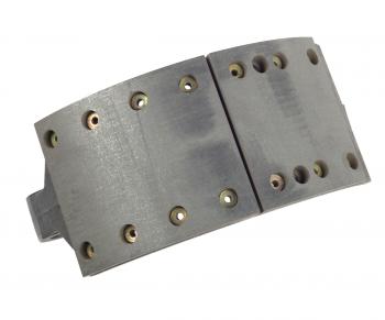 2 999 р. Колодка тормозная SITRAK HOWO передние с накладками (1шт.) OE SITRAK 199000440031  с доставкой в г. Кемерово. Увеличить фотографию 2