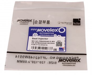 65 р. Кольцо ГАЗель Next,NN дв.G21A уплотнительное форсунки MOVELEX MOVELEX pm40004815-mx  с доставкой в г. Кемерово. Увеличить фотографию 3