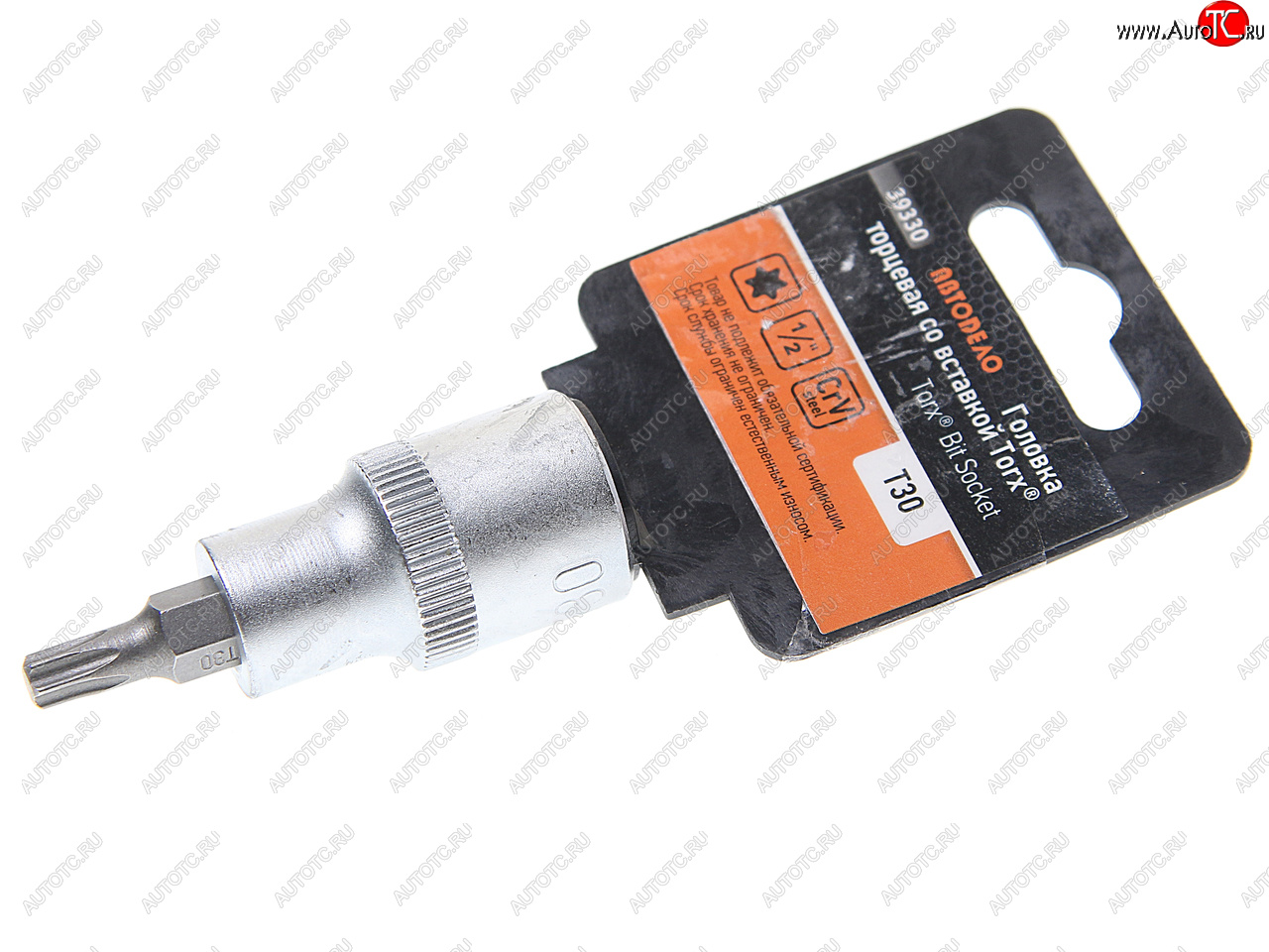 116 р. Бита-головка 1/2 TORX T30х55мм с держателем АВТОДЕЛО АВТОДЕЛО 39330 АВТОДЕЛО 39330  с доставкой в г. Кемерово