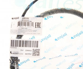 2 089 р. Датчик АБС DAF угловой L=1010мм COJALI COJALI 2260052  с доставкой в г. Кемерово. Увеличить фотографию 2