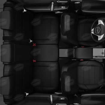 8 449 р. Авточехлы SKODA Rapid (12-) VW Polo (20-) задняя спинка 40x60 экокожа черные комплект AVTOLIDER AVTOLIDER vw28-0104-ec01  с доставкой в г. Кемерово. Увеличить фотографию 8