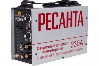 36 899 р. Аппарат сварочный 6.9кВт 10-220А d=2.0-5.0 180-240В инвертор аргонодуговой РЕСАНТА РЕСАНТА ресанта саи 230 ад  с доставкой в г. Кемерово. Увеличить фотографию 2