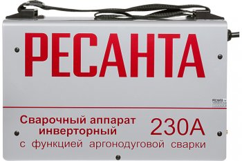 36 899 р. Аппарат сварочный 6.9кВт 10-220А d=2.0-5.0 180-240В инвертор аргонодуговой РЕСАНТА РЕСАНТА ресанта саи 230 ад  с доставкой в г. Кемерово. Увеличить фотографию 5