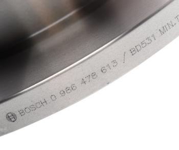 4 999 р. Диск тормозной VW T4 (90-03) передний (1шт.) BOSCH BOSCH 0986478613  с доставкой в г. Кемерово. Увеличить фотографию 4