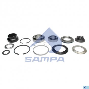 8 249 р. Ремкомплект BPW (ECO) ступицы SAMPA SAMPA 070.682  с доставкой в г. Кемерово. Увеличить фотографию 1