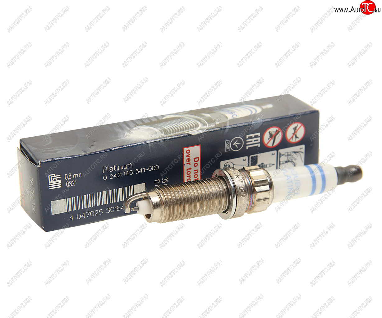 1 349 р. Свеча зажигания BMW 5 (F07 GT,F10),6 (F06),7 (F01),X5 (F15) (4.04.4) (дв.N63) BOSCH BOSCH 0242145541  с доставкой в г. Кемерово