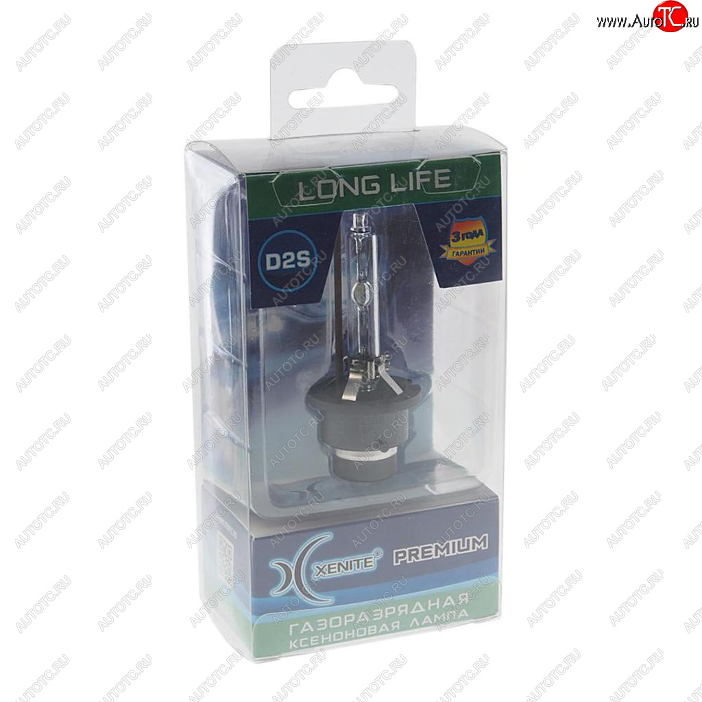 1 159 р. Лампа ксеноновая D2S P32d-2 5000K бокс (1шт.) Long Life Premium XENITE XENITE 1002032 XENITE 1002032  с доставкой в г. Кемерово