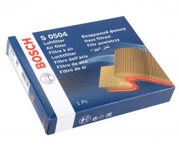 2 249 р. Фильтр воздушный MERCEDES E (W212) (13-) BOSCH BOSCH f026400504 BOSCH f026400504  с доставкой в г. Кемерово. Увеличить фотографию 3