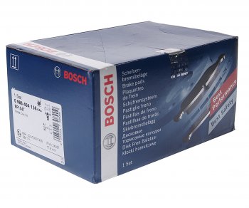 3 069 р. Колодки тормозные передние (4шт.) BOSCH Honda Civic ES седан дорестайлинг (2000-2003)  с доставкой в г. Кемерово. Увеличить фотографию 2
