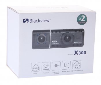 10 349 р. Видеорегистратор BLACKVIEW BLACKVIEW x300 dual gps BLACKVIEW x300 dual gps  с доставкой в г. Кемерово. Увеличить фотографию 6