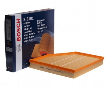 2 049 р. Фильтр воздушный BMW 5 (E60) BOSCH BOSCH 1457433101 BOSCH 1457433101  с доставкой в г. Кемерово. Увеличить фотографию 1