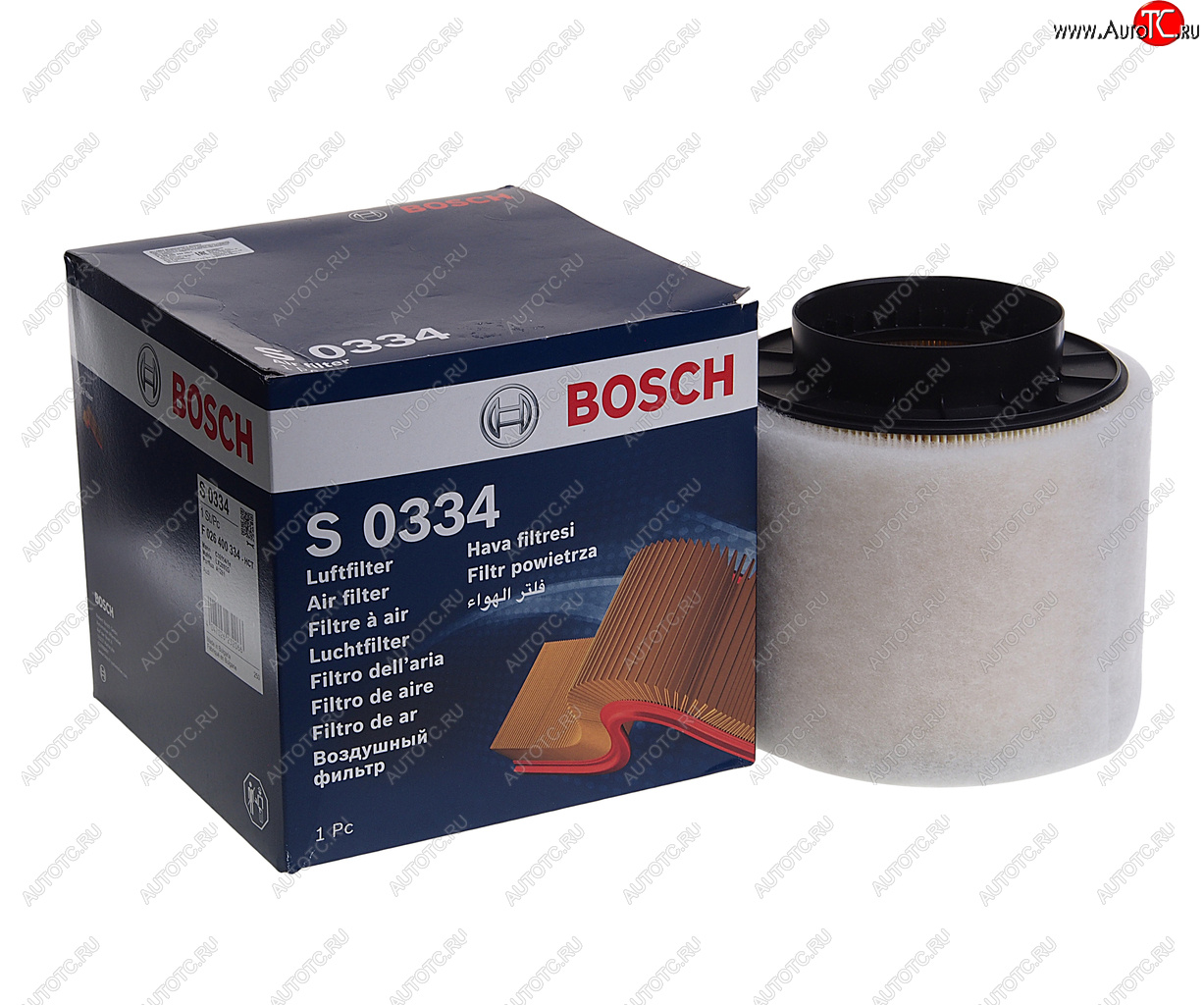1 759 р. Фильтр воздушный AUDI A4 (2.73.0 TDI),A5 (2.73.0 TDI),Q5 (06-) (3.0 TDI) BOSCH BOSCH f026400334  с доставкой в г. Кемерово