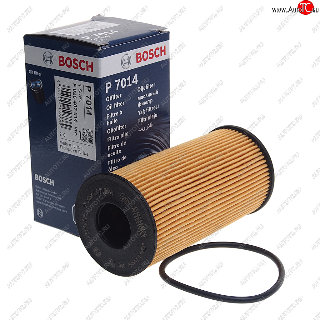 569 р. Фильтр масляный NISSAN X-Trail (07-) BOSCH BOSCH f026407014  с доставкой в г. Кемерово