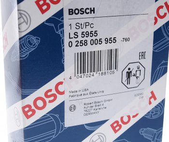 6 999 р. Датчик кислорода NISSAN Maxima BOSCH BOSCH 0258005955 BOSCH 0258005955  с доставкой в г. Кемерово. Увеличить фотографию 4