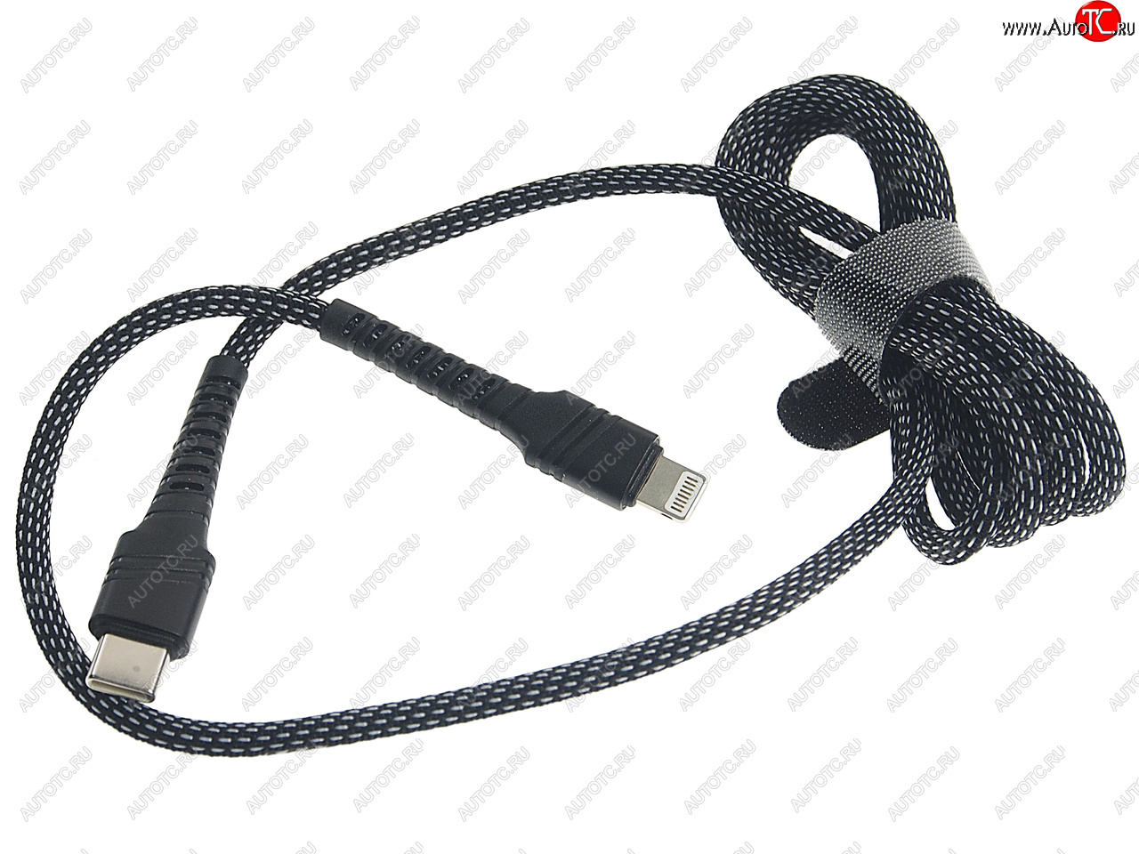499 р. Кабель iPhone (5-)-USB Type C 1м черный BOROFONE BOROFONE bu21 black  с доставкой в г. Кемерово