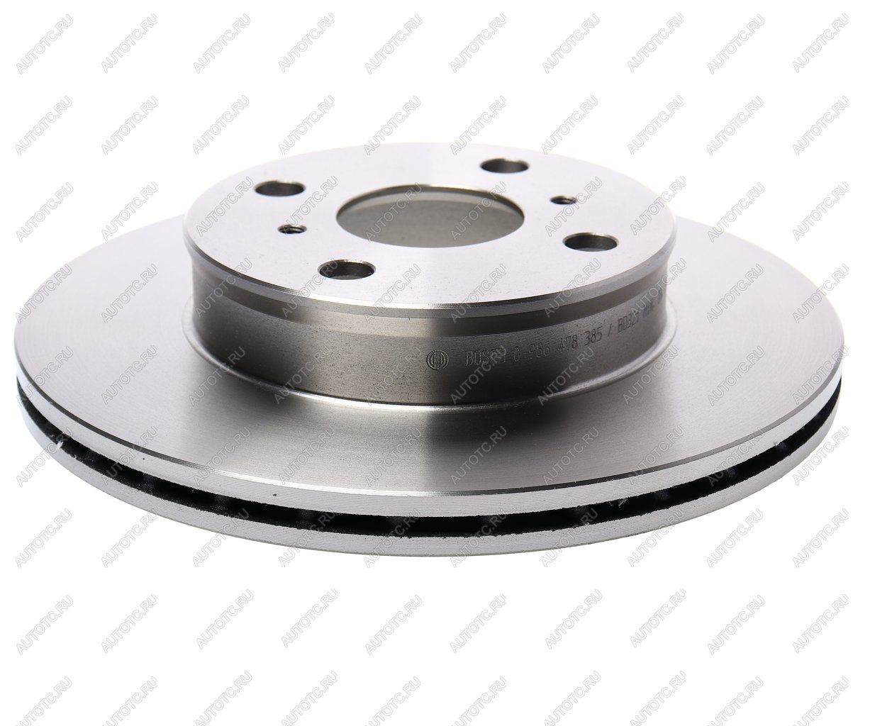 2 789 р. Диск тормозной TOYOTA Corolla (97-02) передний (1шт.) (мин.2шт.) BOSCH BOSCH 0986478385 BOSCH 0986478385  с доставкой в г. Кемерово