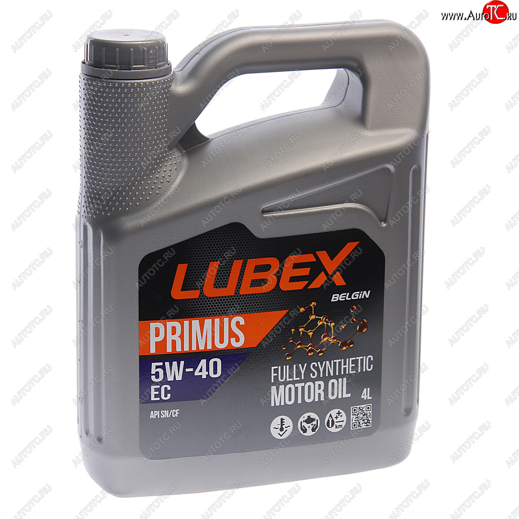 3 679 р. Масло моторное PRIMUS EC 5W40 синт.4л LUBEX LUBEX l034-1312-0404  с доставкой в г. Кемерово
