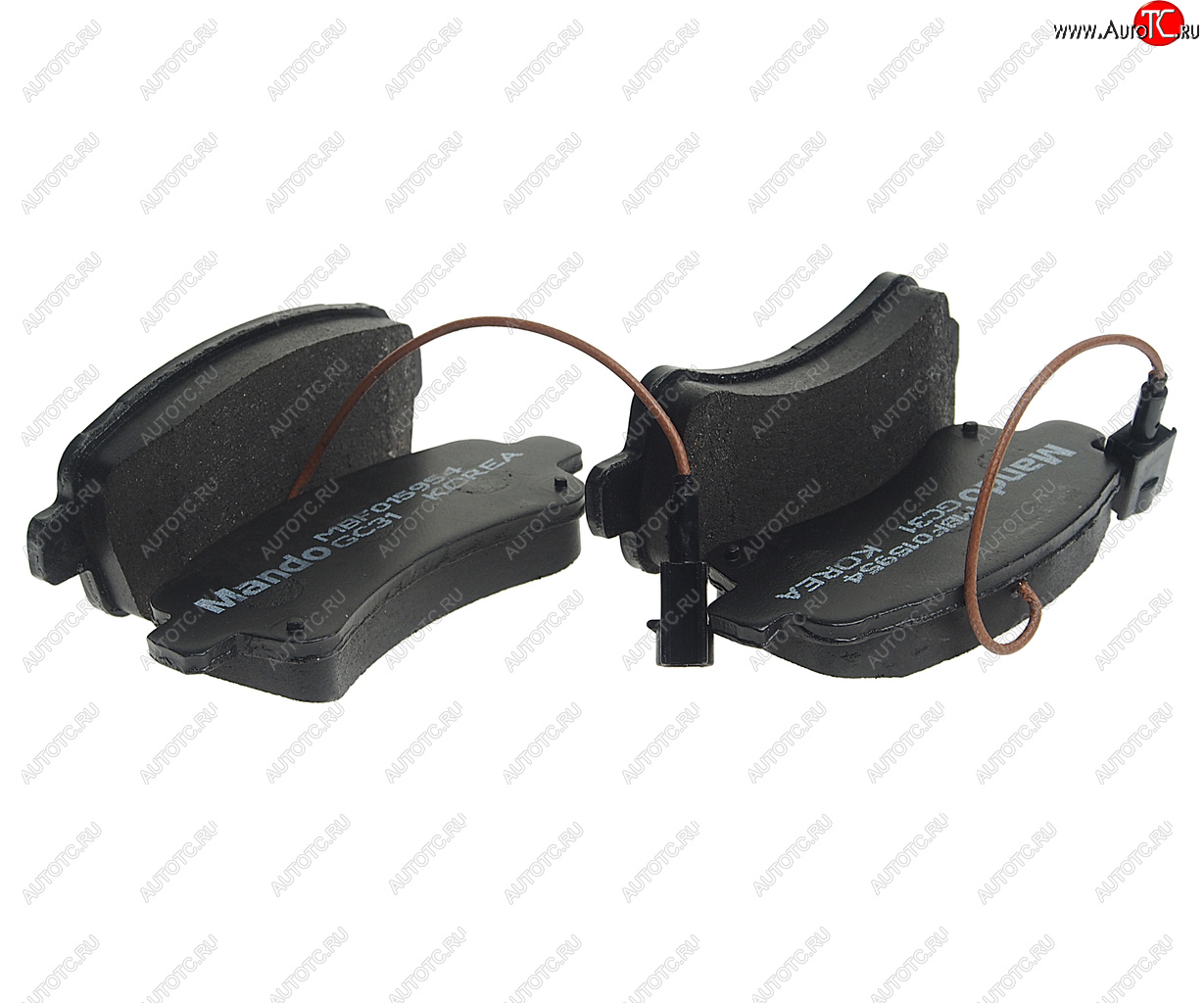 2 589 р. Колодки тормозные FIAT Ducato (09-) задние (4шт.) MANDO MANDO mbf015954 MANDO mbf015954  с доставкой в г. Кемерово