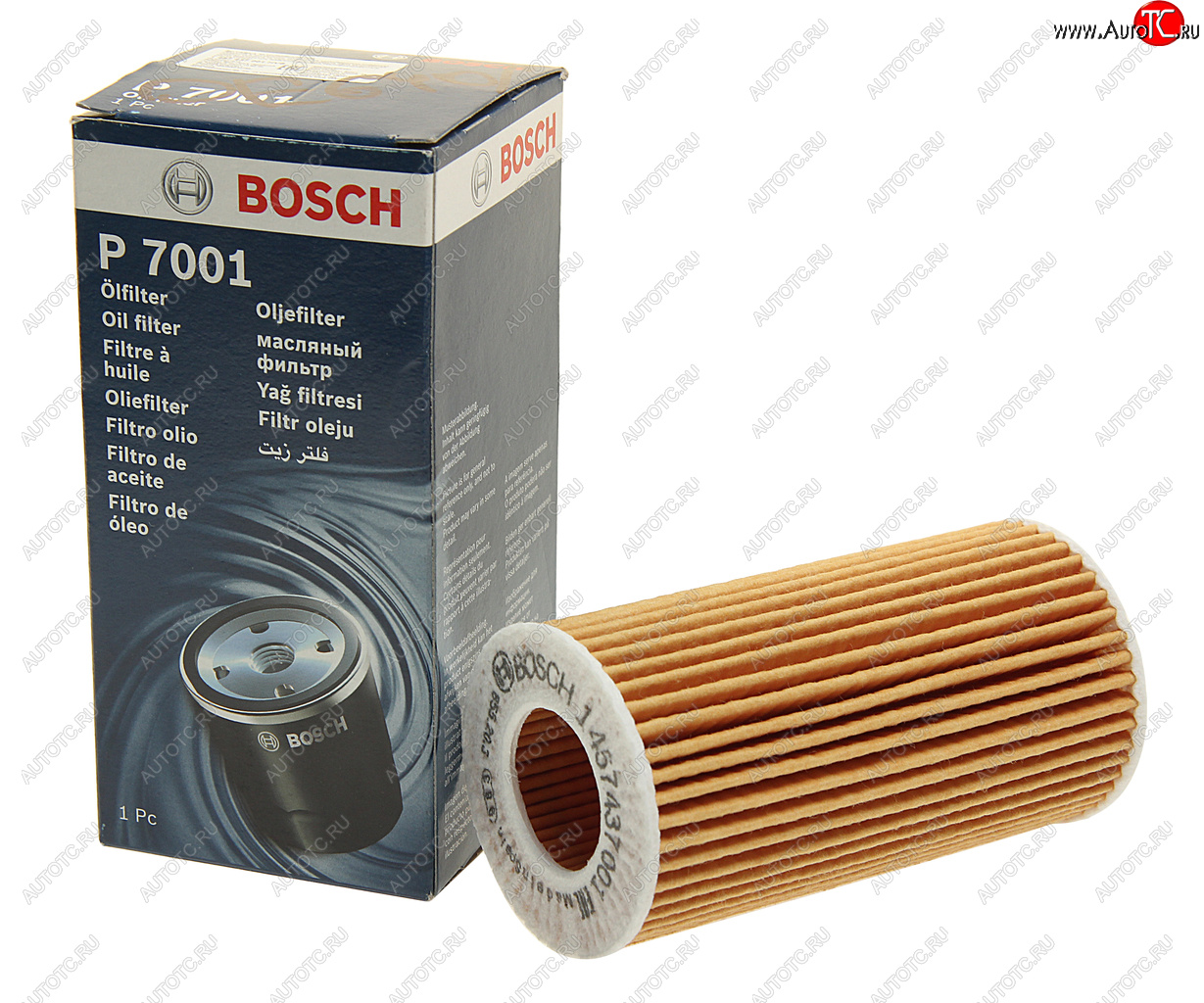 549 р. Фильтр масляный MERCEDES S (W202),C (W203),E (W210,W211),ML (W163),G (W463) BOSCH BOSCH 1457437001  с доставкой в г. Кемерово