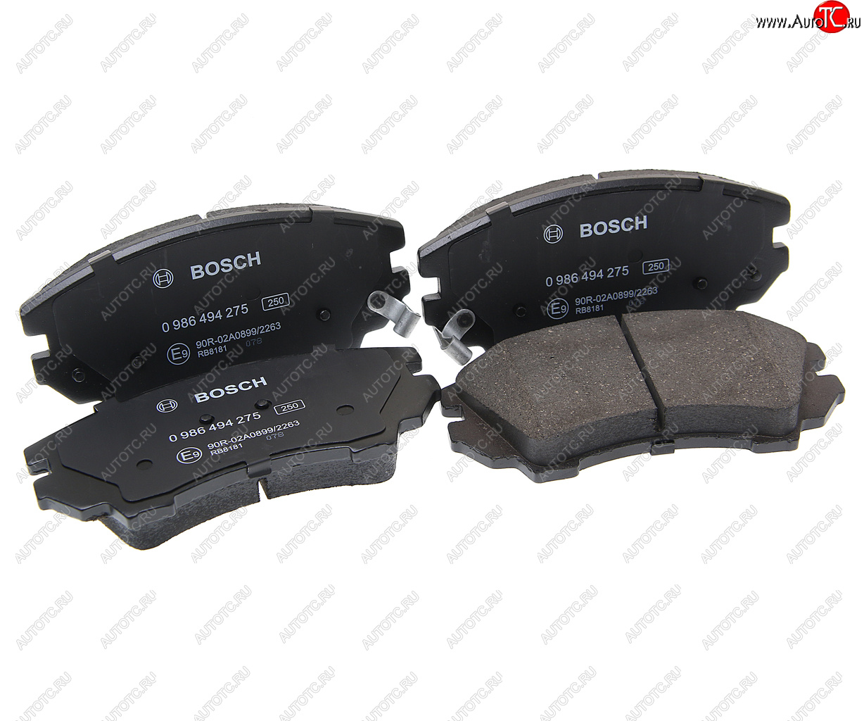 3 599 р. Колодки тормозные передние R17 (4шт.) BOSCH Opel Astra J GTC (2011-2018)  с доставкой в г. Кемерово