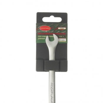 152 р. Ключ комбинированный 8х8мм удлиненный с держателем ROCKFORCE ROCKFORCE rf-75508l  с доставкой в г. Кемерово. Увеличить фотографию 2
