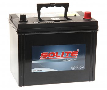 18 449 р. Аккумулятор SOLITE EFB Asia 80Ач обратная полярность SOLITE 6ст80(0) s95l  с доставкой в г. Кемерово. Увеличить фотографию 1