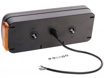 7 649 р. Фонарь задний универсальный светодиодный 1224V с габаритным фонарем правый MEGAPOWER MEGAPOWER 370-17-028  с доставкой в г. Кемерово. Увеличить фотографию 2