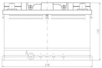 12 549 р. Аккумулятор VOLTHOR Supreme 75Ач обратная полярность,низкий VOLTHOR 6ст75(0) 57510  с доставкой в г. Кемерово. Увеличить фотографию 2