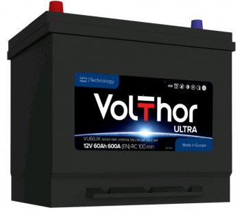 10 549 р. Аккумулятор VOLTHOR Ultra 60Ач VOLTHOR 6ст60(1) 56069 d23  с доставкой в г. Кемерово. Увеличить фотографию 1