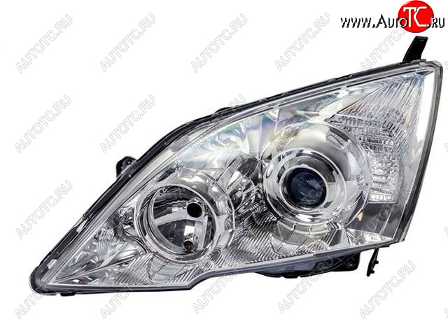 16 349 р. Левая фара (под корректор, линзован) DEPO  Honda CR-V  RE1,RE2,RE3,RE4,RE5,RE7 (2007-2010) дорестайлинг  с доставкой в г. Кемерово