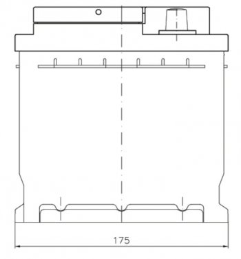 9 899 р. Аккумулятор VOLTHOR Supreme 62Ач обратная полярность,низкий VOLTHOR 6ст62(0) 56249  с доставкой в г. Кемерово. Увеличить фотографию 3